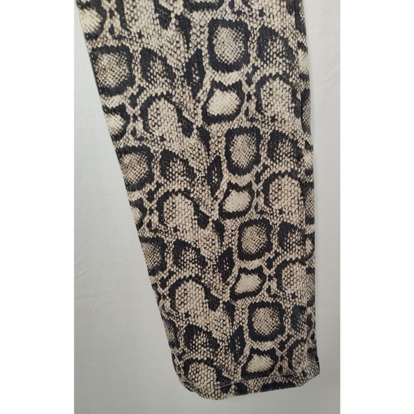 Good American Good Legs Snake Animal Print High Rise Skinny Jeans Size 6/28 - Picture 6 of 11